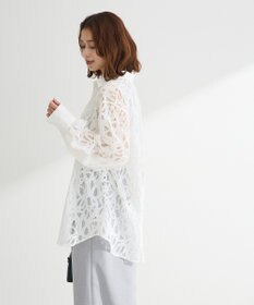 Green Parks ・ＥＬＥＮＣＡＲＥ　ＤＵＥ　総レースブラウス