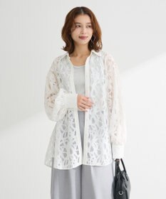 Green Parks ・ＥＬＥＮＣＡＲＥ　ＤＵＥ　総レースブラウス