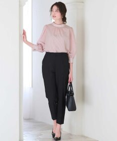 ANY SIS 【洗える】褒めらレディ テーパード パンツ