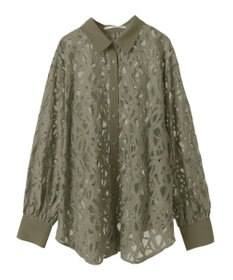 Green Parks ・ＥＬＥＮＣＡＲＥ　ＤＵＥ　総レースブラウス