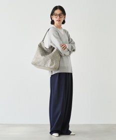 russet ナイロンジャガード2WAYショルダーバッグ(CE-1622)