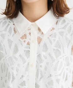 Green Parks ・ＥＬＥＮＣＡＲＥ　ＤＵＥ　総レースブラウス