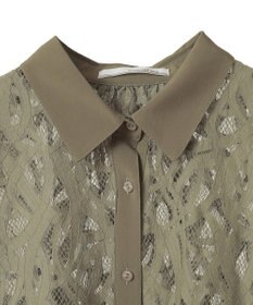 Green Parks ・ＥＬＥＮＣＡＲＥ　ＤＵＥ　総レースブラウス