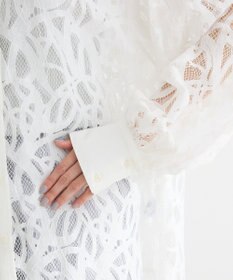 Green Parks ・ＥＬＥＮＣＡＲＥ　ＤＵＥ　総レースブラウス