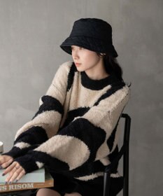 WEGO キルティングバケットハット