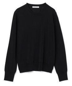 BEIGE， 【WEB限定・洗える】LECERF / 異素材バックシアーストレッチニット