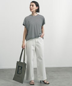 UNFILO L 【UNFILO DENIM/新色追加】撥水ストレッチ ルーズワイドデニム