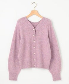 組曲 【人気商品再入荷！】スパンコールヤーン ニットカーディガン