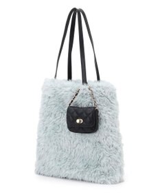 23区 フェイクファー トートバッグ