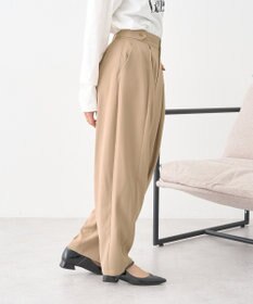 earth music&ecology タックコクーンパンツ