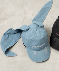 WEGO うさ耳デニムキャップ