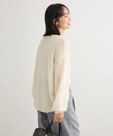 Green Parks シアーゆったりニットプルオーバー