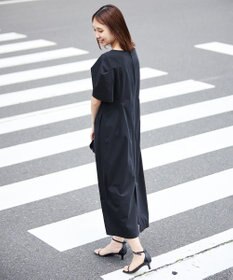 UNFILO L 【mi-molletコラボ】FINE MOVE Iラインワンピース