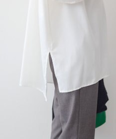 AMERICAN HOLIC ＳＥＴ　イージーケアギャザーシャツ＋ニットベスト