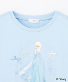 ANY KIDS 【ディズニー/FROZEN】【綿100%】袖チュール Tシャツ
