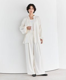 #Newans 【洗濯機可/しわになりにくい】ベリーワイドパンツ