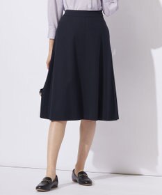 J.PRESS LADIES L 【洗える・セットアップ対応】Tricot フレア スカート