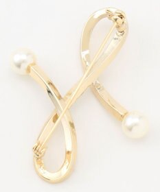 組曲 ウェーブラインブローチ