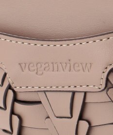 LA BAGAGERIE 【veganview】v piece mesh smartphone shoulder bag