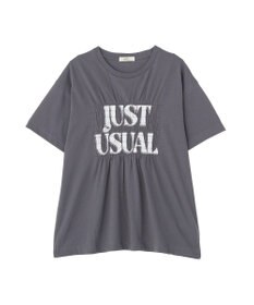 earth music&ecology シャーリングロゴTシャツ