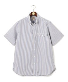 J.PRESS MEN 【KING SIZE】【吸水速乾 / 高通気性】【クールマックス】サッカーストライプ シャツ / B.D.