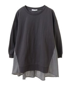 Green Parks 布帛切り替えフレアカットプルオーバー