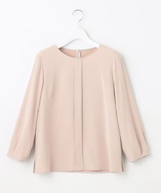 自由区 【XSサイズ～/洗える】ダブルフェイススーティング プルオーバーブラウス