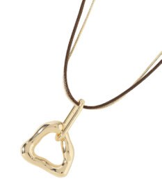 YECCA VECCA コードチェーンワントップネックレス