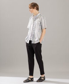 JOSEPH HOMME パッチワークリバティ 半袖シャツ