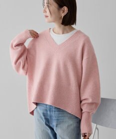 AMERICAN HOLIC ワイドリブVネックプルオーバー