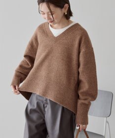 AMERICAN HOLIC ワイドリブVネックプルオーバー