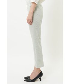 DAKS コットンリネンストライプパンツ