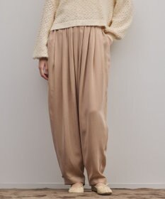 GRACE CONTINENTAL フィブリルバルーンパンツ