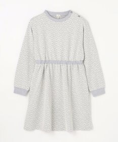 組曲 KIDS 【150-160㎝】 フロストフラワージャガード ワンピース