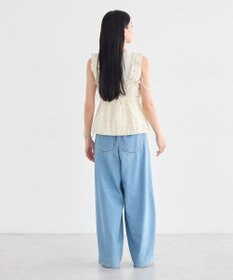 earth music&ecology 前後2WAYスリット釦タンクトップ