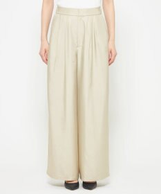 uncrave 【新色追加！】フィブリルシャンブレー ワイドパンツ