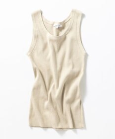 23区 【新色追加/Oggi6月号掲載】コットンリブ タンクトップ ベージュ系