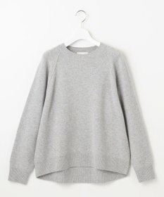 自由区 S 【カタログ掲載】ウールカシミヤブレンドスパンコールラグランスリーブ ニット