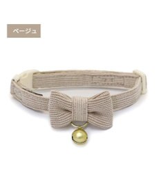 PET PARADISE 猫 首輪 コーデュロイ 【小】 【中】  ベージュ