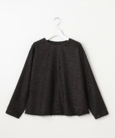 自由区 L 【カタログ掲載】ループカットジャカードプルオーバー ブラウス