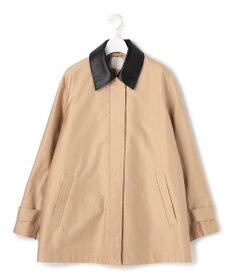 ICB L 【配色襟取り外し可能】ライトモールスキン キルトライナー付きバーンジャケット