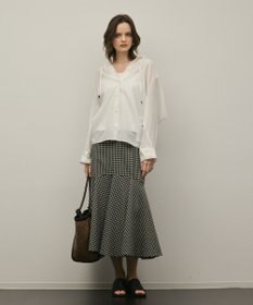 GRACE CONTINENTAL チェックマーメイドスカート