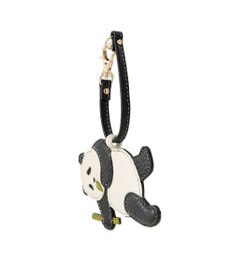 IBIZA アニマーダ　牛革　チャーム（パンダ）