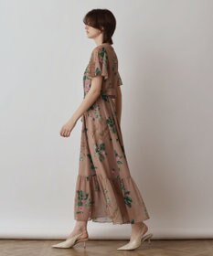 GRACE CONTINENTAL プリントセパレートワンピース