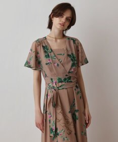 GRACE CONTINENTAL プリントセパレートワンピース