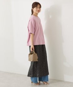 AMERICAN HOLIC 【接触冷感】スムースルーズクルーネックＴシャツ