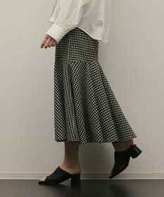 GRACE CONTINENTAL チェックマーメイドスカート