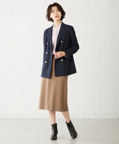 J.PRESS LADIES 【洗える】 BEZ VEGA フリル ストライプ ブラウス