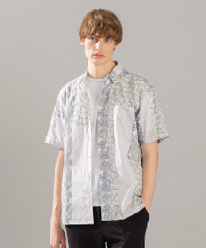 JOSEPH HOMME パッチワークリバティ 半袖シャツ