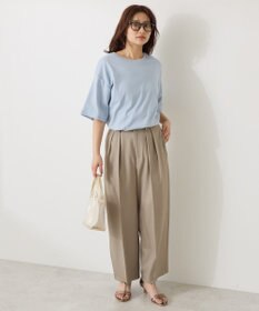 AMERICAN HOLIC 【接触冷感】スムースルーズクルーネックＴシャツ